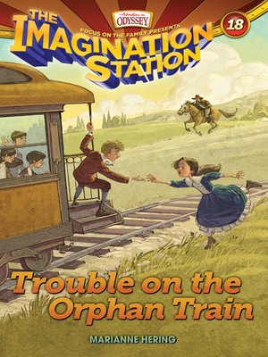 cover image of Trouble on the Orphan Train